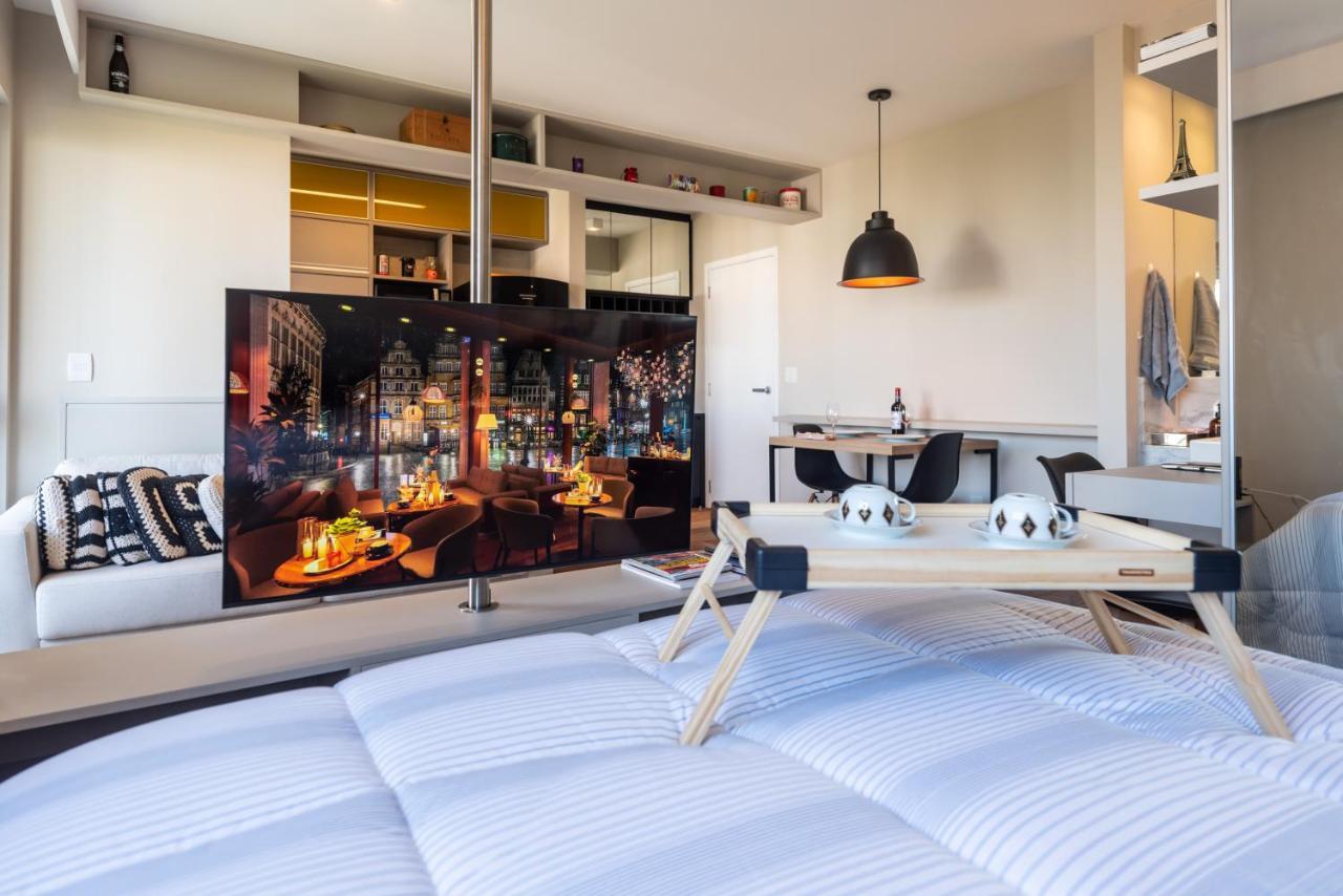 Loft Luxo Morumbi, Wifi500Mb - Traveller Awards 2025 Сан-Паулу Екстер'єр фото